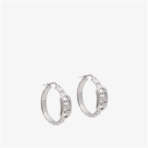 fendi silver|fendi silver earrings.